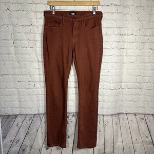 Paige Federal Jeans Pants Mens 31x33 Auburn Dusk Denim Slim Straight Stretch